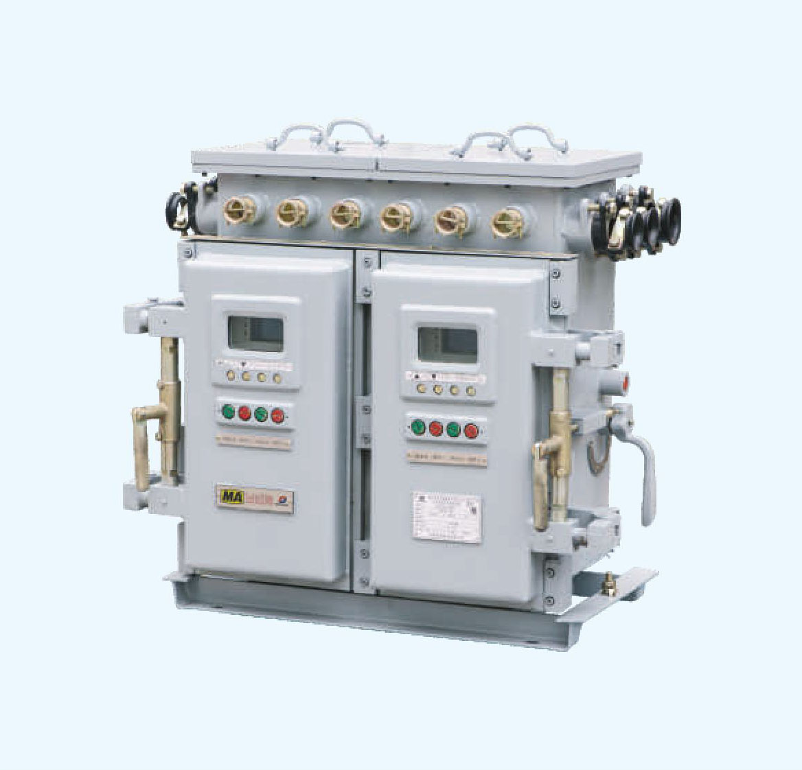 QJZ-2x80(120、200) /1140(660、380) SF Mining Explosion Proof Intrinsically Safe Dual Power Supply Vacuum  Electromagnetic Starter (Used with Mining Fan)