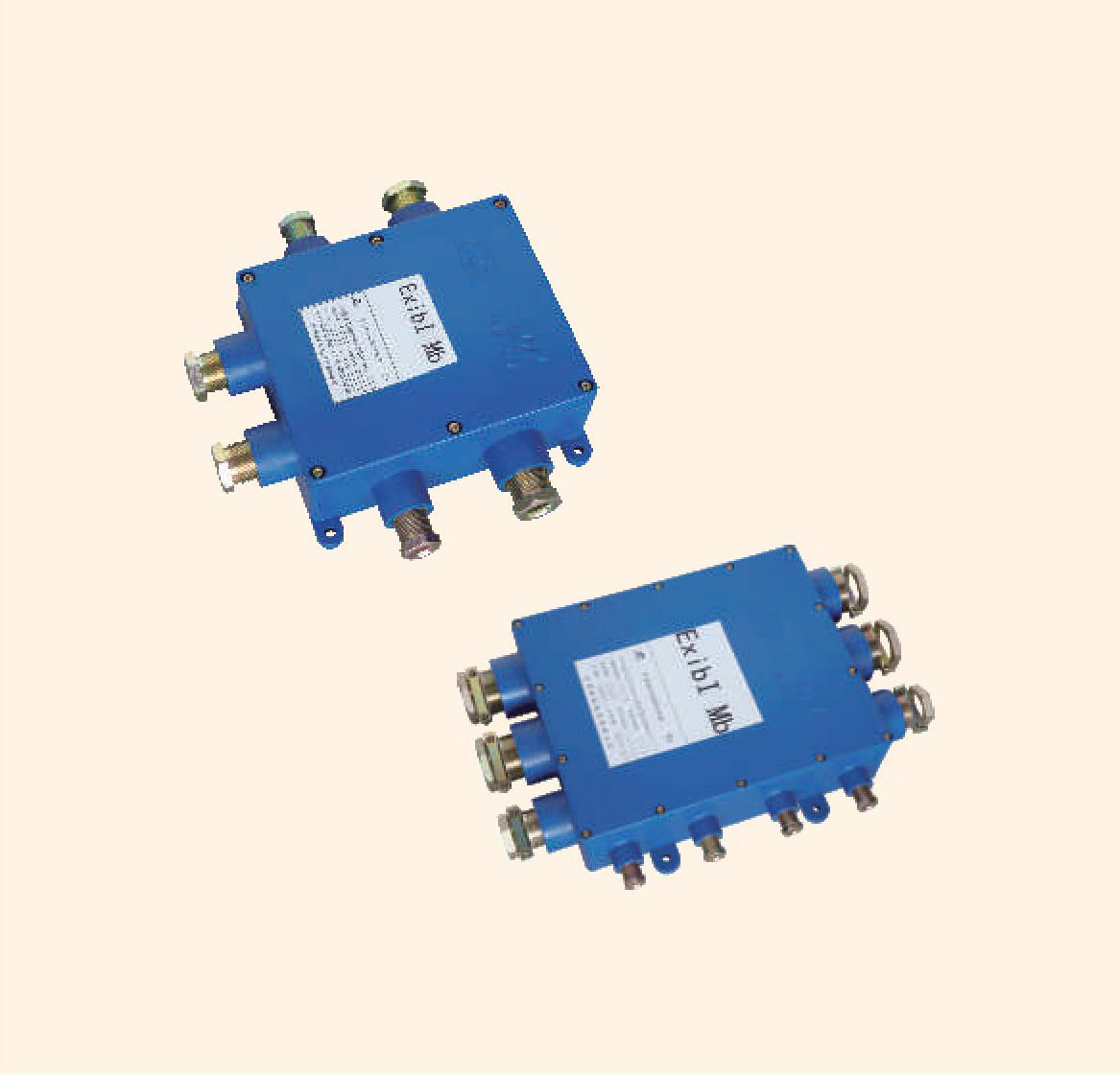 Коробка соединительная искробезопасная взрывозащищенная распределительная серии JHH2-□