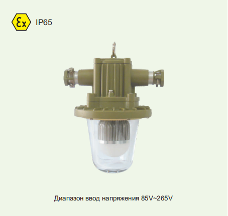 Светильники шахтные серии DGS8-127L(A) для светодиодных ламп LED